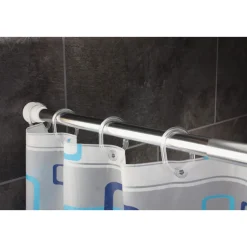 Duschvorhang Universal Folie 240 x 180 cm ultramarinblau*Valblue Sale