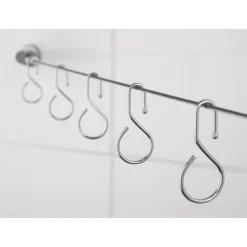 Valblue Seilspanngarnitur für Duschvorhänge 3 m chrom