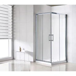 Eckdusche Quadra für Duschwanne^Valblue New