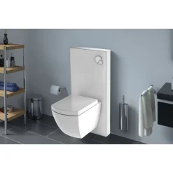 Valblue Sanitärmodul für Wand-WC weiß