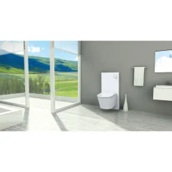Valblue Sanitärmodul für Wand-WC weiß