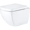Valblue Spülrandloses Wand WC-Set 3- teilig eckig