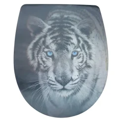 Valblue WC-Sitz Tiger grau/blau inkl Soft Close-Funktion