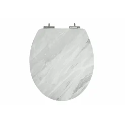 WC-Sitzhell marmoriert mit Absenkautomatik^Valblue Hot