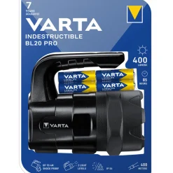 Varta LED-Taschenlampe Indestructible BL20 inkl Batteriebestückung