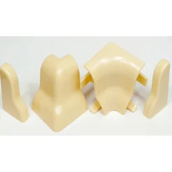 Verbindungskappenset Ahorn beige 5 x 3,2 x 4 cm 10-teilig^ Outlet