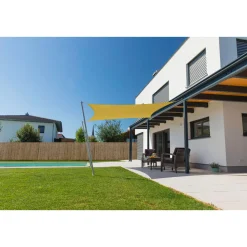 Viereck-Segel Cannes 3 x 3 m gelb^ Clearance