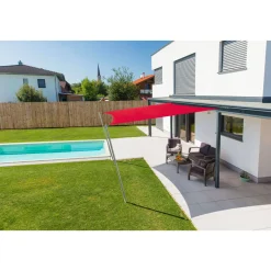 Viereck-Segel Cannes 4 x 4 m brick^ New