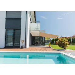 Viereck-Segel Capri 5 x 5 m reed^ Sale