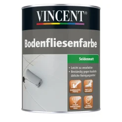 Bodenfliesenfarbe Steingrau matt 2,5 L^Vincent Sale