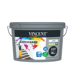 Wandfarbe Latexfarbe Mix It matt 2,5 L^Vincent Outlet