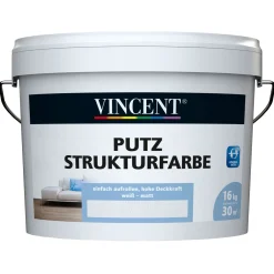 Vincent Wandfarbe Putz Strukturfarbe MIX IT 10 l