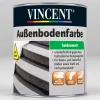 Außenbodenfarbe betongrau 750 ml*Vincent Hot