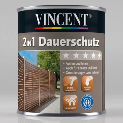 2in1 Dauerschutz Teak 2,5 L^Vincent New