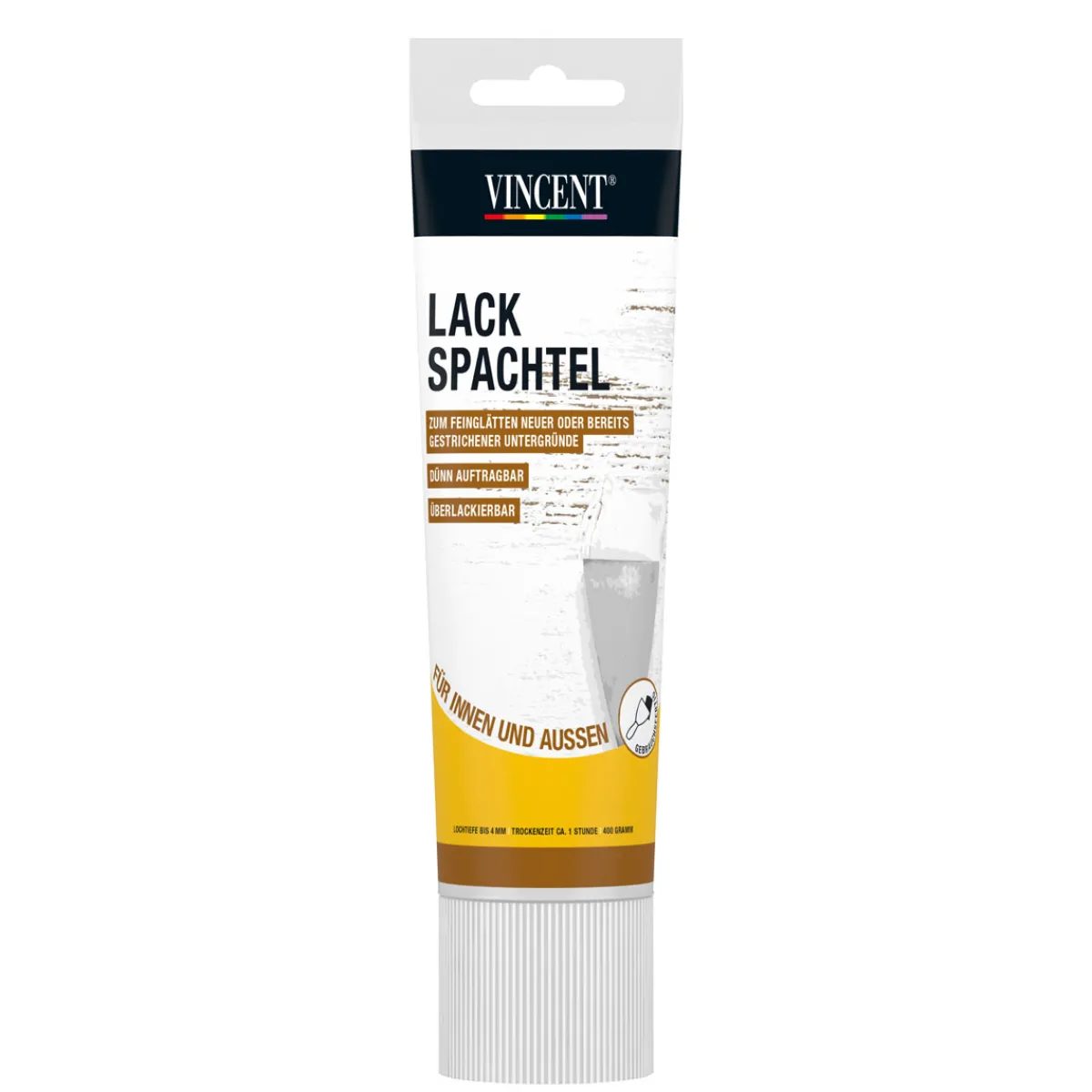Lackspachtel 400 g*Vincent Outlet