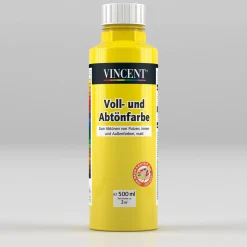 Voll- und Abtönfarbe gelb 0,5 L*Vincent Clearance