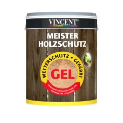 Wetterschutzgel Meister Holzschutz Eiche 3,5 L*Vincent Sale