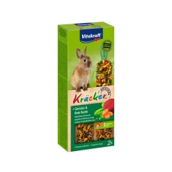 Vitakraft Kräcker Gemüse Rote Beete für Zwergkaninchen