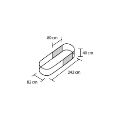 Vitavia Erweiterung stretched 401 granit