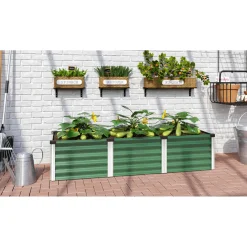 Hochbeet „Meta In u. Out 401“, seegras/alu^Vitavia New