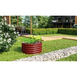 Vitavia Hochbeet Terra rund rubin