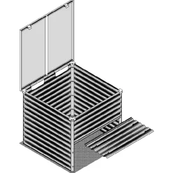 Komposter Tomma schwarz*Vitavia Best