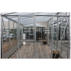 Seitenfenster H mit ESG 3 mm alu*Vitavia Clearance