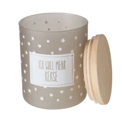 Vorratsglas Risor sortiert 750 ml Höhe 13 cm Durchmesser 10 cm Glas lackiert