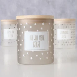 Vorratsglas Risor sortiert 750 ml Höhe 13 cm Durchmesser 10 cm Glas lackiert