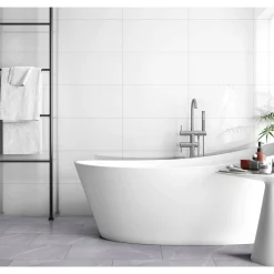 Wandfliese Bianca weiß glänzend 60 x 30 cm^