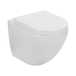 Wand-WC Cozy erhöht spülrandlos inkl WC-Sitz