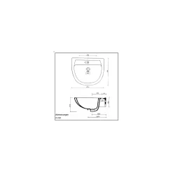 Waschbeckenset Basic 60 cm weiß^ Online