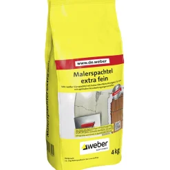 Weber Malerspachtel extra fein 4 kg*Saint-Gobain Weber