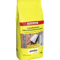 Saint-Gobain Weber Weber Schnellmörtel Eckschutzschienenmörtel 5 kg
