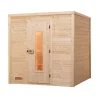 Weka Premium Massivholz-Elementsauna Kemi Größe 5 Sparset 7,5 kW Bio S