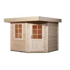 Weka Saunahaus Salo Größe 1 Sparset 7,5 kW Bio S natur