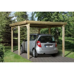 Carport 617 Größe 1 322 cm^Weka Best