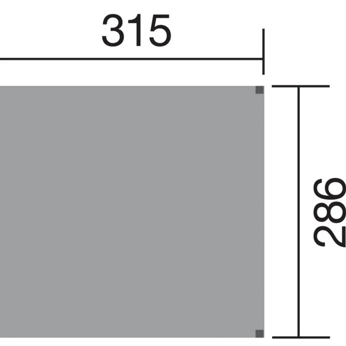 Weka Doppelschaukel Tabaluga 816