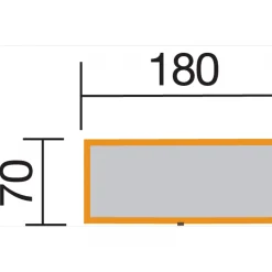 Weka Garten- u Terrassentruhe