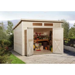 Weka Gartenhaus 325 A Größe 1 naturbelassen