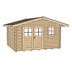 Weka Gartenhaus 111 Größe 3 460 x 450 x 262 cm