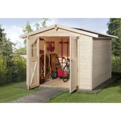 Weka Gartenhaus 316 Größe 3 natur