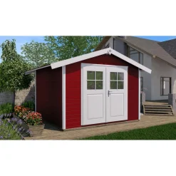 Weka Gartenhaus 122 rot