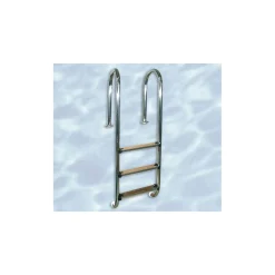 Weka Holzpool-Set 593 B inklusive Edelstahlleiter Vlies Innenfolie Sand-Filteranlage