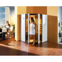 Infrarotkabine 557 Eck Flächenstrahler 2890 Watt*Weka Online