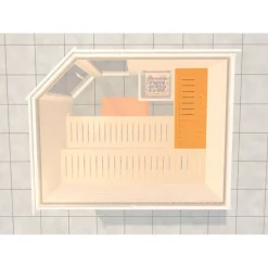 Weka Querliege für Saunatiefe 144-148 cm