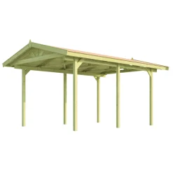 Weka Satteldachcarport 611