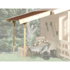 Schleppdach für BBH 120 x 230*Weka Hot