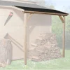 Weka Schleppdach für Gartenhaus 19/21 mm natur
