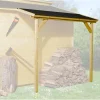 Schleppdach für Gartenhaus 19/21 mm lasiert^Weka Hot